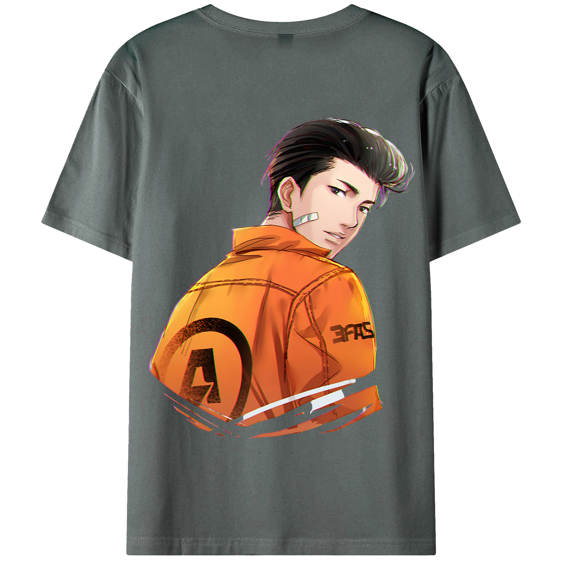 SLAM DUNK／スラムダンク 綿100％半袖Tシャツ（背面プリント）